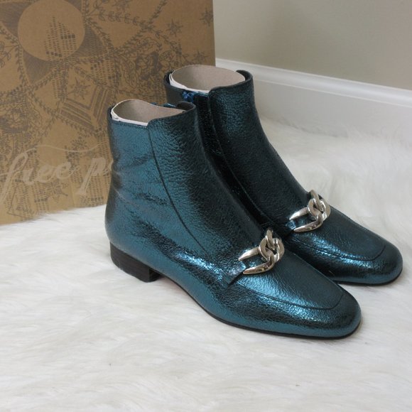 Free People Shoes - Free People Emerald City Ankle boot nib green
